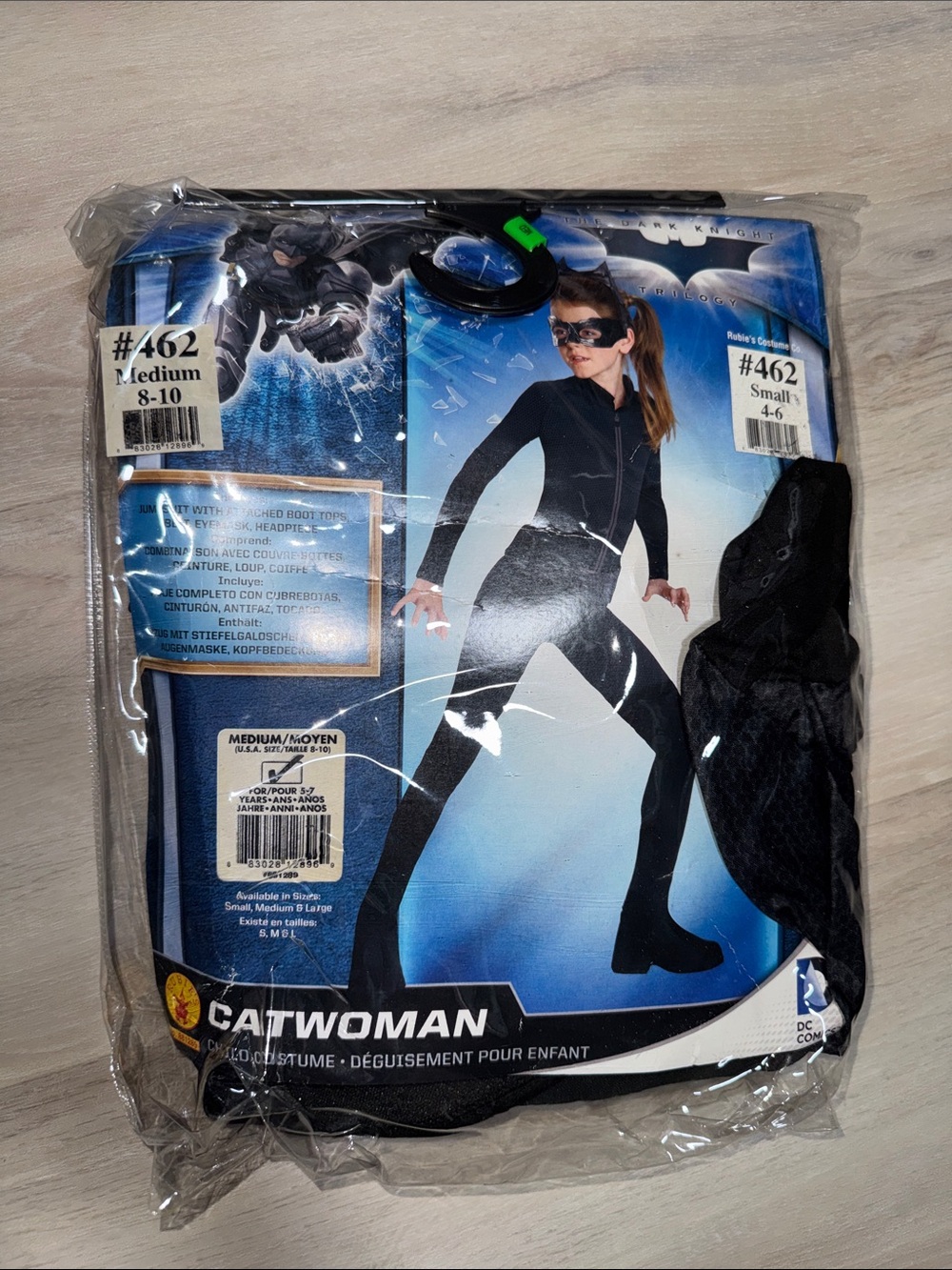 Kids Catwoman Superhero Costume - Black
